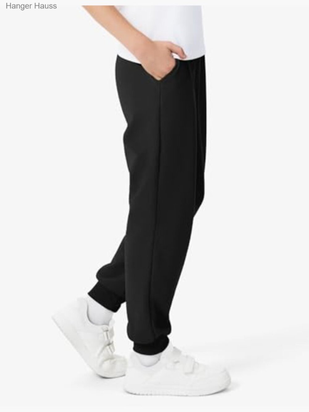 Boys Jogger Sweatpants with Pockets Drawstring Elastic Waist 5-14Y - Picture 2 of 7